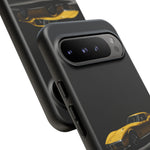 Yellow C3 Stingray Classic Muscle Car Art Tough Phone Case