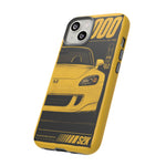 S2000 Spa Yellow Retro 90s JDM Car Tough Phone Case