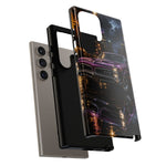 67 GTO Phone Case Purple, Rainy City Night Muscle Car Tough Cover