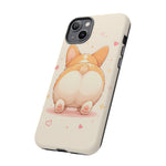 Corgi Chibi Kawaii Pet Dog Breed Art Tough Phone Case