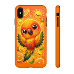 Sun Conure Kawaii Citrus Art Tough Phone Case