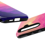 Pastel Mountain Haze Vaporwave Art Tough Phone Case