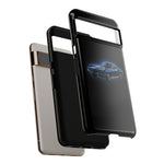 1963 Sting Ray Blue Glow Tough Phone Case Cover Gift Art