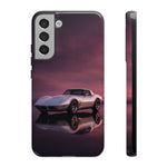 Soft White C3 Corvette Mauve Sky Phone Case