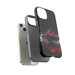 Z06 C8 Phone Case, Red Smoke Studio Reflection Cover