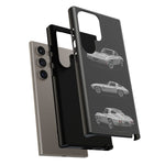 Silver Sting Ray Classic Corvette Phone Case Tough Multi View