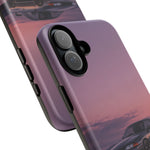 Sunset Skyline GT-R R32 phone case | car reflection, purple dusk