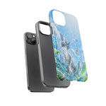 Copy of Silver Butterflies Tough Case | Blue Sky Water Droplets Phone Cover