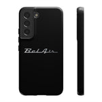 1957 Bel Air Chrome Script Emblem Tough Phone Case Cover Gift