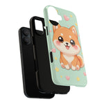 Shiba Inu Kawaii Chibi Smile Pet Dog Art Tough Phone Case