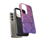 Chrome Thorn Vine Phone Case Vaporwave Tough Cover