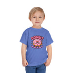 Donut Worry Be Happy Funny Toddler Boys Girls T-Shirt Baby Shower