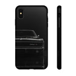 Black Charger RT Phone Case, 68 Classic Muscle Car Cover, Mens Gift