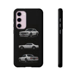 Silver Hakosuka Skyline Classic Sports Car Tough Phone Case for JDM Fans
