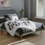240SX 1989 JDM Car Illustration Blanket | 240 SX Microfiber Throw