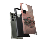 1957 Chevy Bel Air Blush Cream Tough Phone Case for Classic Car Fans