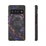 French Bulldog Galaxy Marble Art Tough Phone Case