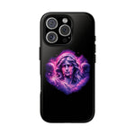 Weeping Angel Statue Vaporwave Phone Case Gothic Cosmic Tough Case