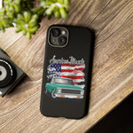 American Muscle Pickup Phone Case | Vintage Truck, American Flag