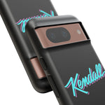 Miami Kendall Pride Retro Script Name Phone Case
