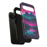 2 Rounds Canada Retina Artwork Vaporwave Phone Case – Landscape Aesthetic