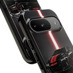 Camaro ZL1 Phone Case, Black Red Racing Stripe Studio Cover, Gift