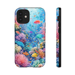 Underwater Coral Reef Phone Case | Colorful Tropical Fish Ocean Scene