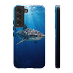 Tiger Shark Phone Case, Dappled Blue Water Tough Cover
