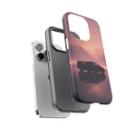 C8 Corvette Silhouette Pastel Horizon Case