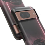 FC RX-7 Pink Neon Fog Column Tough Case