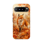 Autumn Fox Woodland Art Tough Phone Case
