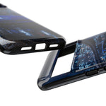 Skyline GT-R R34 Bayside Blue Tokyo Night Art Tough Phone Case