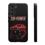 Tri-Power Classic Muscle Car GTO phone case | Retro Automotive Graphic