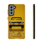 Nova SS Phone Case Yellow, Classic 70s Muscle Car Cover, Gift for Him
