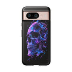 Holographic Skull Phone Case, Shattered Glass Iridescent Cover