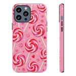 Candy Swirl Lollipop Art Tough Phone Case