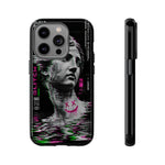 VHS Glitch Retro Art Tough Phone Case