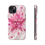 Pink Glitter Star Tough Case | Sparkle Phone Case