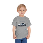 1997-2004 Chevy Corvette C5 Toddler T-Shirt Sports Car Graphic Tee Silver