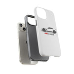 White C7 Z06 Phone Case for Chevy Vette Fans, Tough Cover