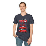 Red 1960 Corvette Convertible T-Shirt | Retro Classic Car Illustration