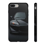Black S2000 Low-Key Minimal Tough Phone Case for JDM Fans