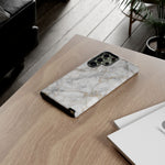 White Marble Pattern Phone Case | Tough Cover