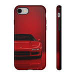 Red NSX Phone Case, 90s JDM Supercar Legend Tough Cover, Mens Gift