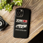 R34 Skyline GT-R JDM Rising Sun Tough Phone Case Cover Gift