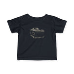 1967 Chevy Corvette Stingray Baby Tee Toddler Shirt Classic Car Graphic Top