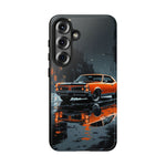 1966 GTO Orange Rainy City Tough Phone Case Cover Gift Art