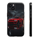 Charger Hellcat Widebody Red Rain Art Phone Case