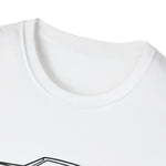 1969 Cutlass Black Outline Silhouette Emblem Classic Car T-Shirt Fan Gift