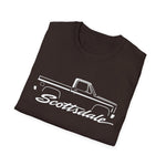 1978 C10 Scottsdale Outline Silhouette Truck T-Shirt Line Art Silhouette Emblem Chevy Pickup Fan Gift